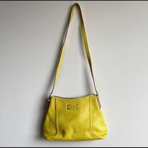 Kate Spade Bright Yellow Crossbody bag Small/mediu